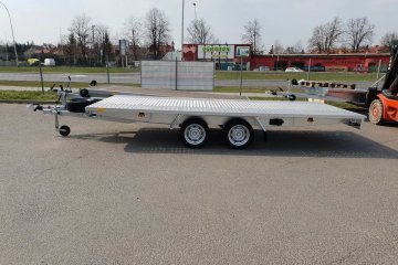 laweta przyczepa prosta 4,5x2,1m 2700kg niskie koła RZESZÓW