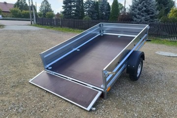 przyczepa 253x150x40cm SPAWANA RAMA MOCNA 750kg QUAD