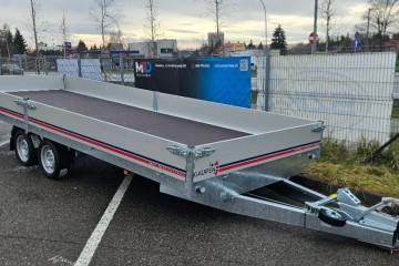 przyczepa koła pod spodem 508x208x30 BURTY ALU Nordica PRO 3500 KG DMC