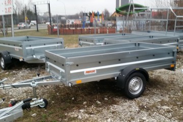 przyczepa 263x129x40cm SPAWANA RAMA MOCNA 750kg