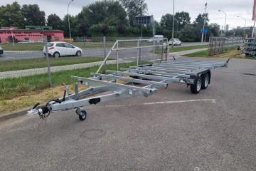 przyczepa 6x2,44m 3.5T pod domek do zabudowy małych domków