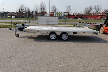 laweta przyczepa prosta 4,5x2m 2700kg niskie koła RZESZÓW