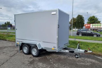 Przyczepa KONTENER FURGON BOX 300x150x180 cm DMC: 2000 kg