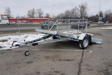 przyczepa platforma 332x185 cm DMC: 1500 kg RZESZÓW DOSTAWA