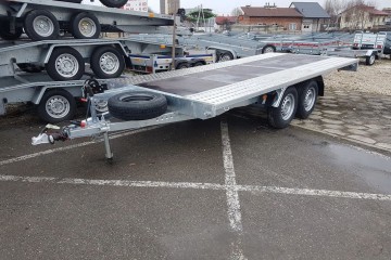 laweta 4,5x2,1m 2.7T R14C + SKLEJKA przyczepa nowy model RZESZÓW