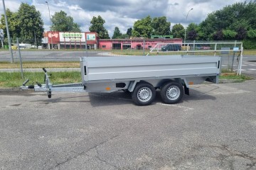 przyczepa do przewozu koparki 2.7T 165R13C podjazdy WYPRZEDAŻ ROCZNIKA