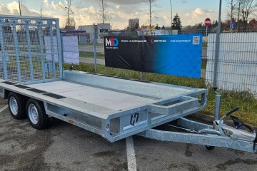 Przyczepa ciężarowa pod minikoparkę HENRA Builder 4017 2 oś 3,5T DMC