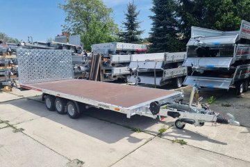 przyczepa uniwersalna 500x210 3.5T R10C Z TRAPEM UCHYLNA